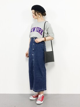 isaさん（レディース・155cm）の春コーディネート