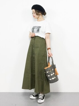 isaさん（レディース・155cm）の春コーディネート