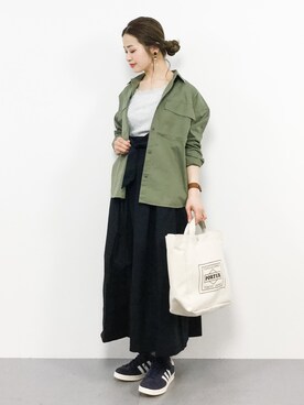 isaさん（レディース・155cm）の春コーディネート