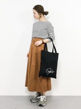 isaさん（レディース・155cm）の春コーディネート