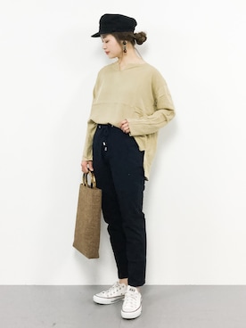 isaさん（レディース・155cm）の春コーディネート