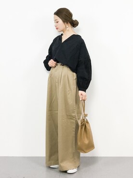 isaさん（レディース・155cm）の春コーディネート