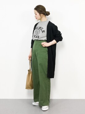 isaさん（レディース・155cm）の春コーディネート