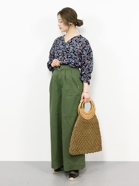 isaさん（レディース・155cm）の春コーディネート