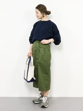 isaさん（レディース・155cm）の春コーディネート