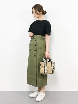 isaさん（レディース・155cm）の春コーディネート