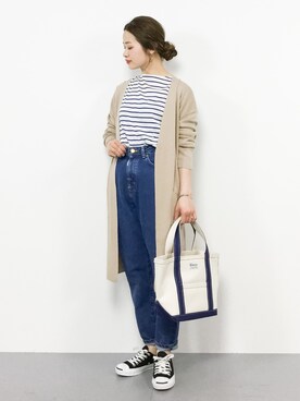 isaさん（レディース・155cm）の春コーディネート