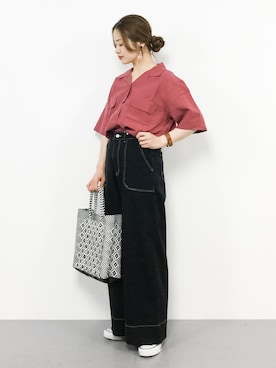 isaさん（レディース・155cm）の春コーディネート