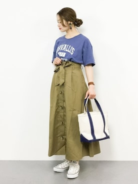 isaさん（レディース・155cm）の春コーディネート