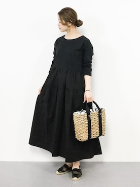 isaさん（レディース・155cm）の春コーディネート