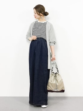 isaさん（レディース・155cm）の春コーディネート