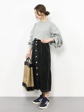 isaさん（レディース・155cm）の春コーディネート