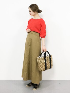 isaさん（レディース・155cm）の春コーディネート