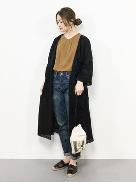 isaさん（レディース・155cm）の春コーディネート