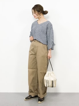 isaさん（レディース・155cm）の春コーディネート