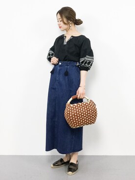 isaさん（レディース・155cm）の春コーディネート