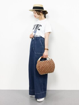 isaさん（レディース・155cm）の春コーディネート