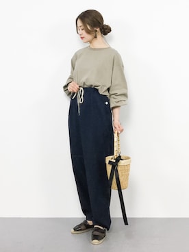 isaさん（レディース・155cm）の春コーディネート