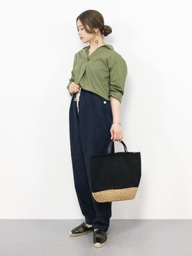 isaさん（レディース・155cm）の春コーディネート