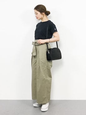 isaさん（レディース・155cm）の春コーディネート