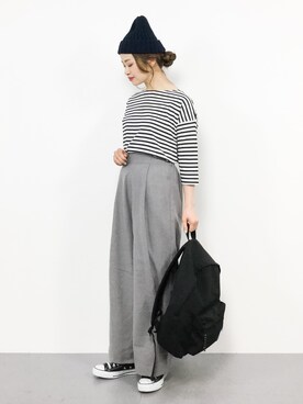 isaさん(レディース・155cm)の春コーディネート