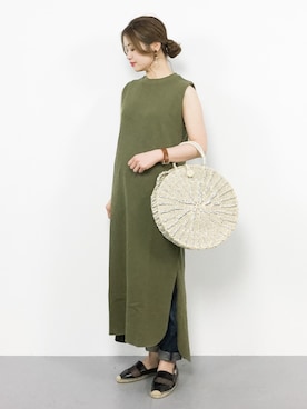 isaさん（レディース・155cm）の春コーディネート