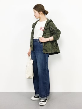 isaさん（レディース・155cm）の春コーディネート