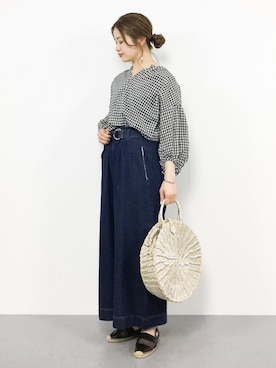 isaさん（レディース・155cm）の春コーディネート