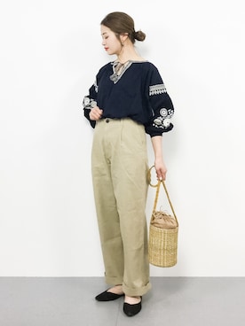 isaさん（レディース・155cm）の春コーディネート