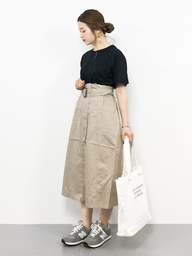 isaさん（レディース・155cm）の春コーディネート