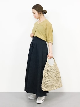 isaさん（レディース・155cm）の春コーディネート