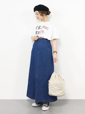 isaさん（レディース・155cm）の春コーディネート