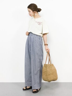 isaさん（レディース・155cm）の春コーディネート