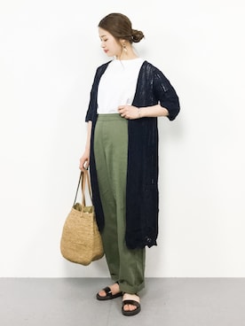 isaさん（レディース・155cm）の春コーディネート