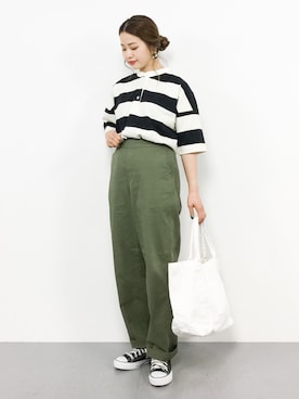 isaさん（レディース・155cm）の春コーディネート