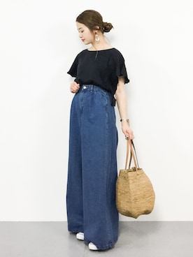 isaさん（レディース・155cm）の春コーディネート