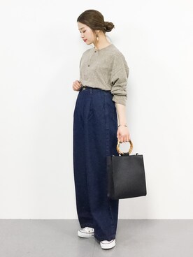 isaさん(レディース・155cm)の春コーディネート