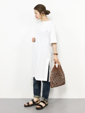 isaさん（レディース・155cm）の春コーディネート