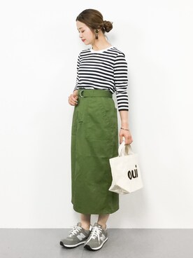 isaさん（レディース・155cm）の春コーディネート