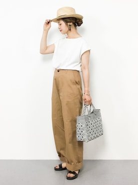 isaさん（レディース・155cm）の春コーディネート