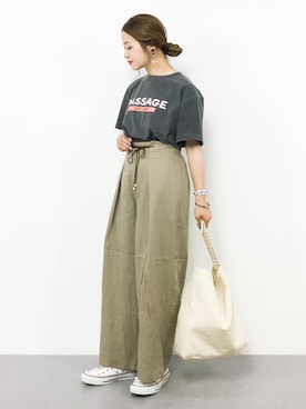 isaさん（レディース・155cm）の春コーディネート