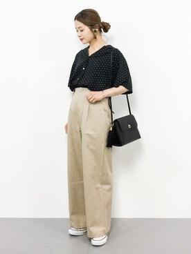 isaさん（レディース・155cm）の春コーディネート