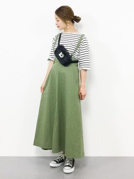 isaさん（レディース・155cm）の春コーディネート