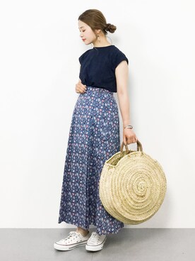 isaさん（レディース・155cm）の春コーディネート