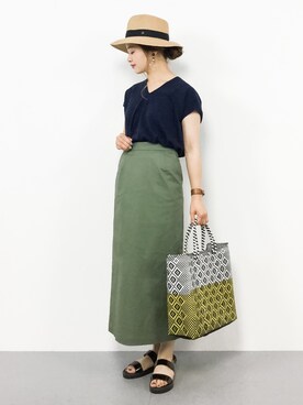 isaさん（レディース・155cm）の春コーディネート