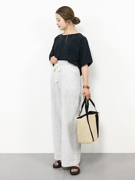 isaさん（レディース・155cm）の春コーディネート