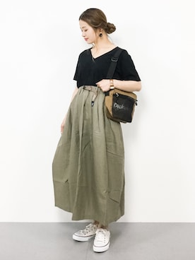 isaさん（レディース・155cm）の春コーディネート