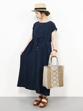 isaさん（レディース・155cm）の春コーディネート