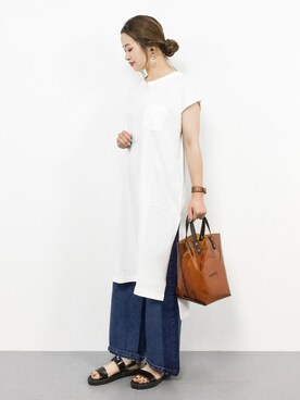 isaさん（レディース・155cm）の春コーディネート