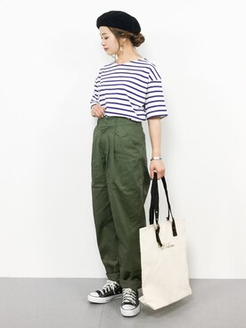 isaさん（レディース・155cm）の春コーディネート
